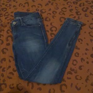 Vintage H&M zipper ankle skinny jeans